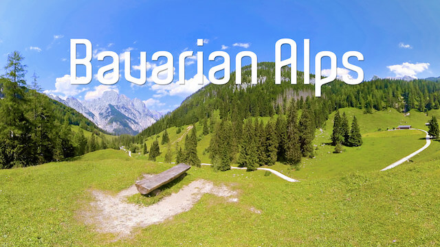 Bavarian Alps title=